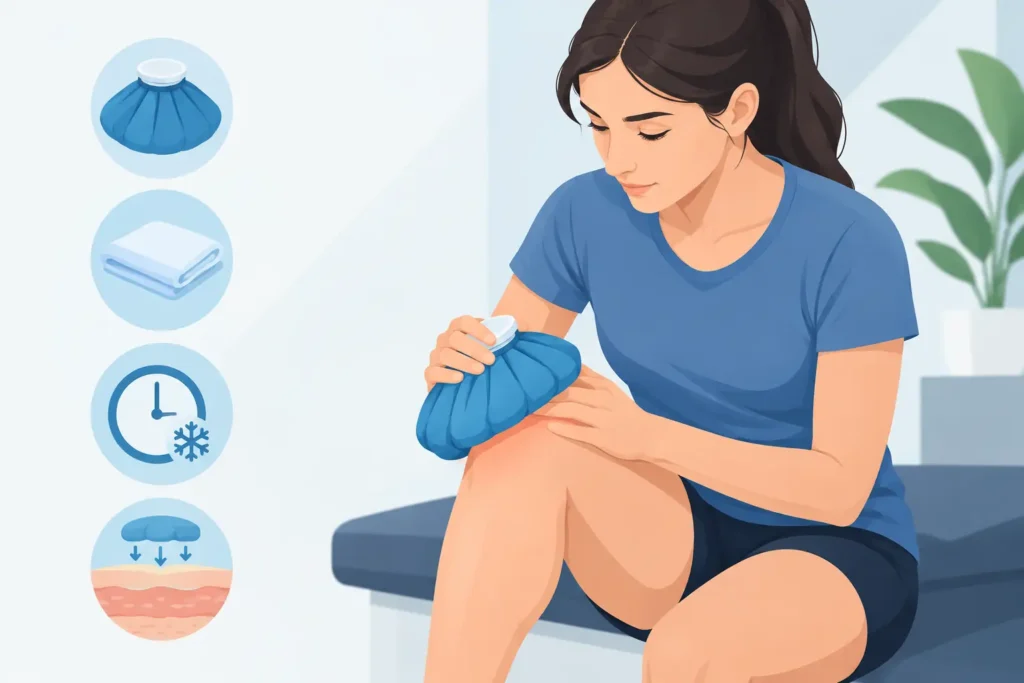 How to Ice Acute Injuries Without Skin Damage